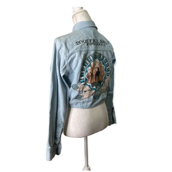 Fall Rally 2002 Myrtle Beach SC Ladies Top Jacket by Biker Design Collection a1 - Picture 6 of 12